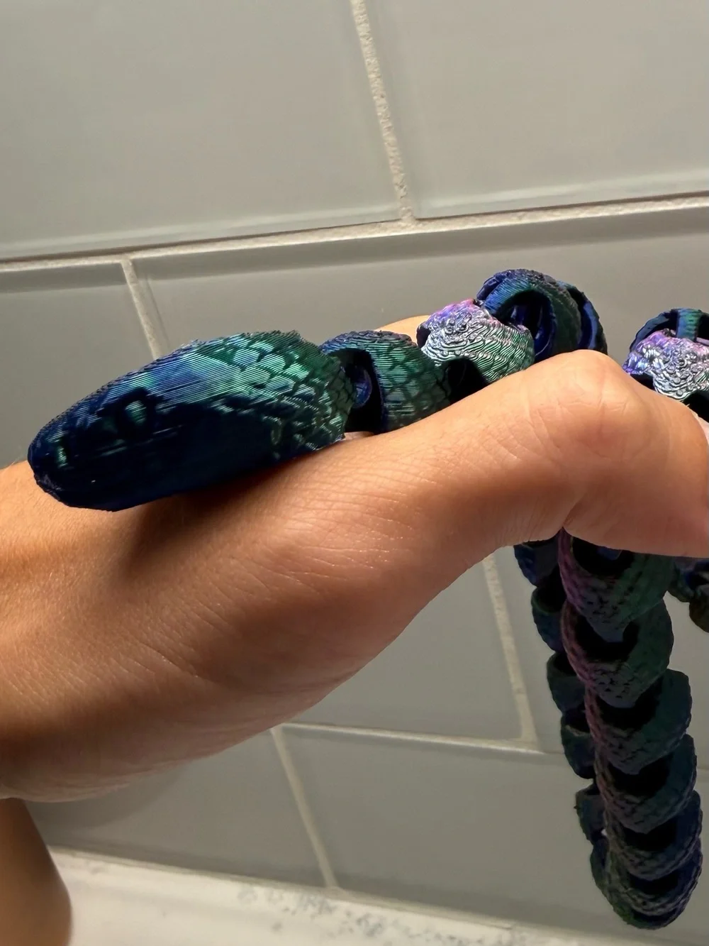3D printed snake